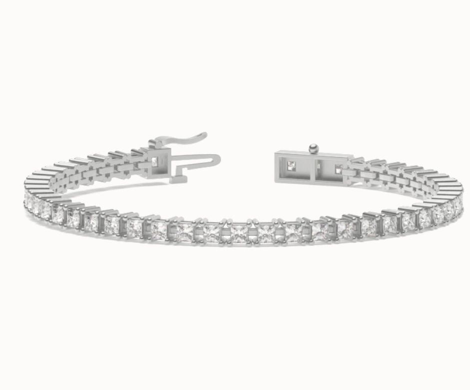 BB Gold Coated Tennis Bracelet - 7 Inch