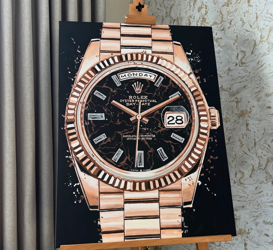 Rolex Day Date Eisenkiesel