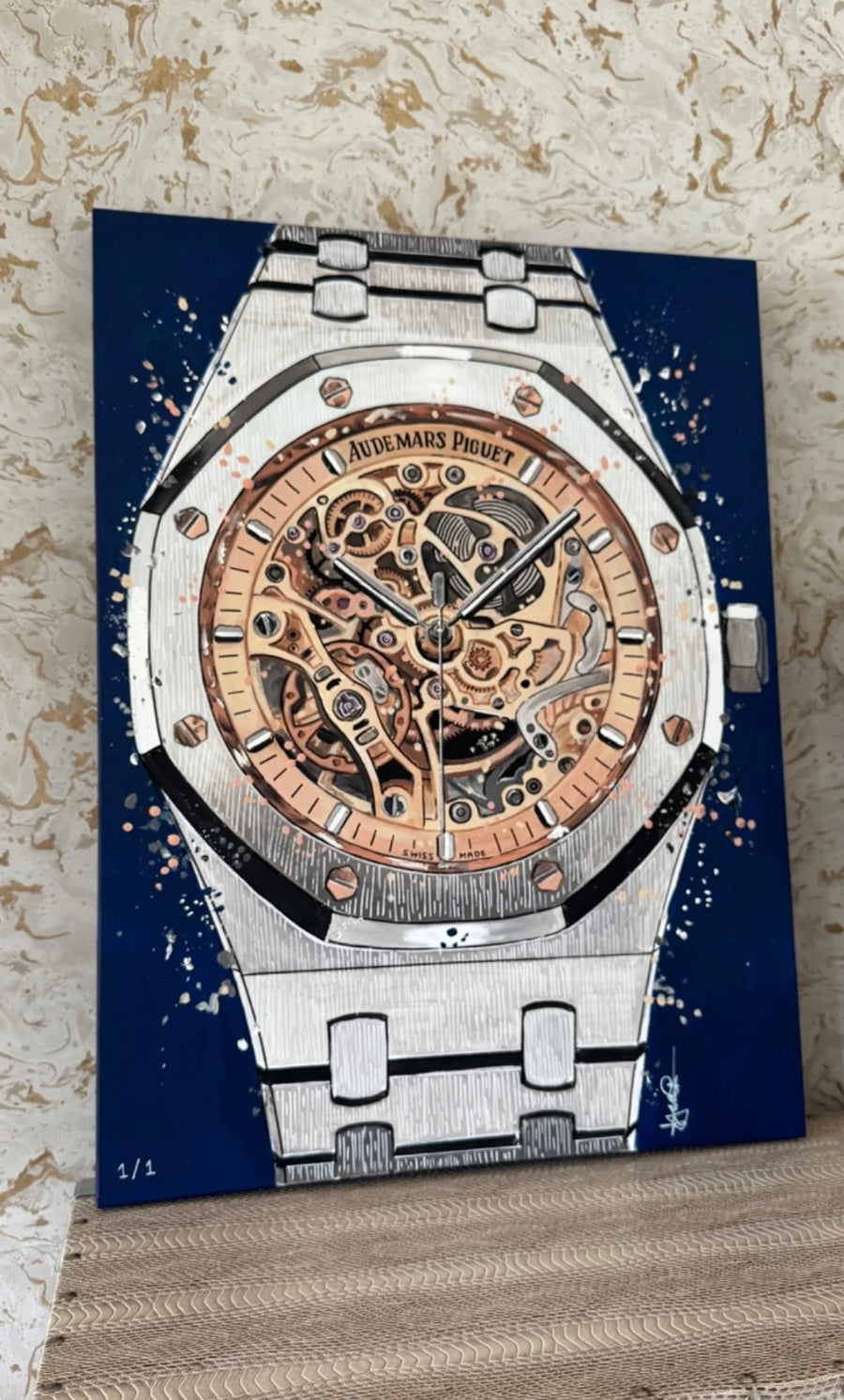 Audemars Piguet Skeleton Salmon