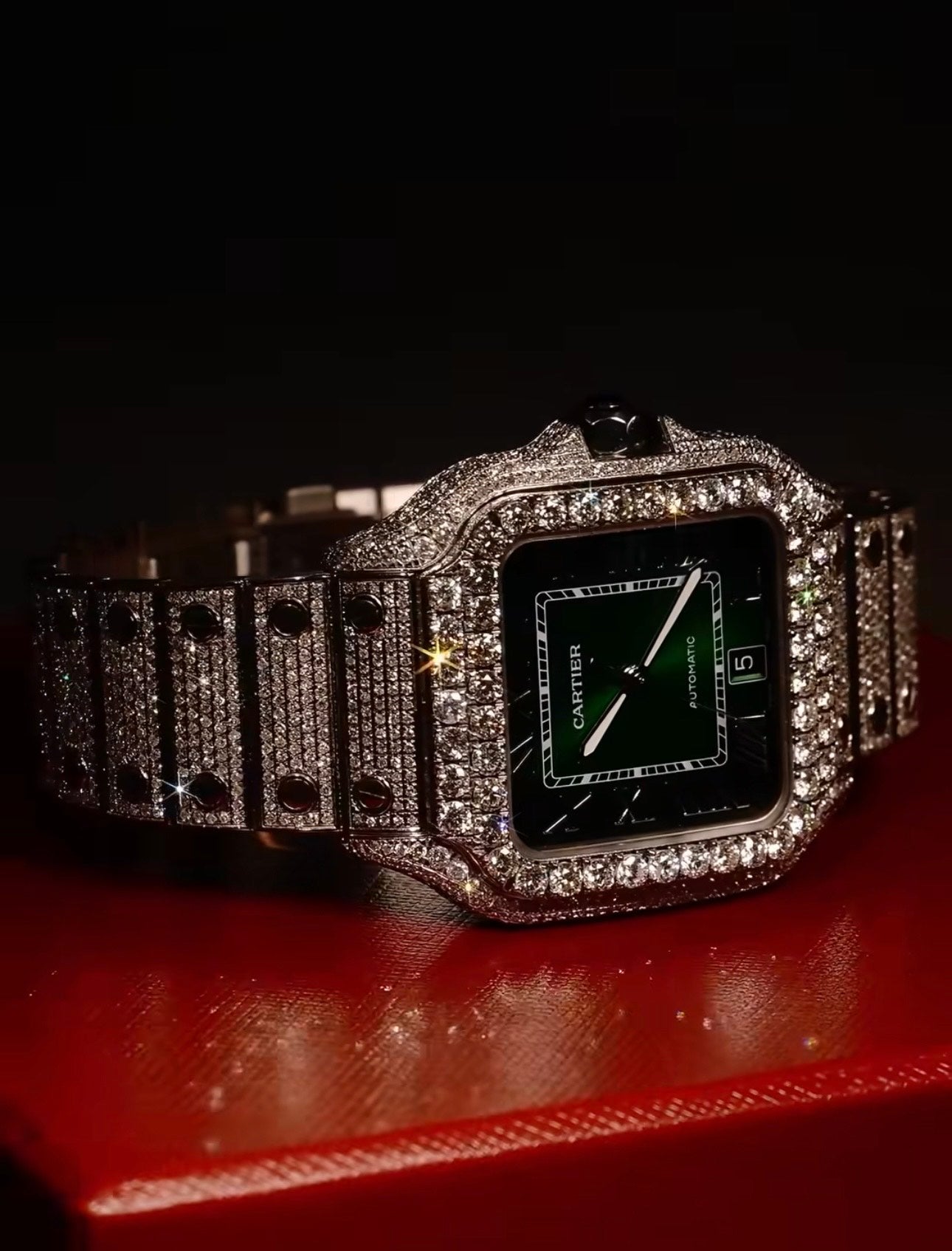 Santos Large - Smokey Green